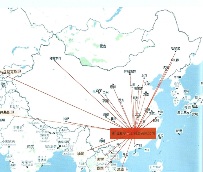营销网络 Company marketing network